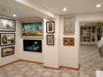Exhibition hall of our gallery in Kiev