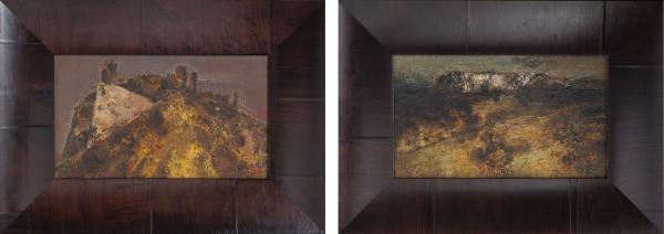 Diptych "Two Crimean landscapes"