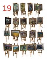 Унікальна колекція з 19 оригінальних картин Олександра Андрєєва