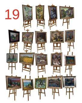 Унікальна колекція з 19 оригінальних картин Олександра Андрєєва