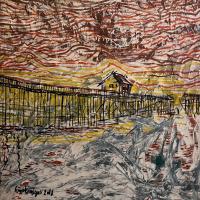 Nascer do Sol (140х140 см)